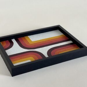 Vide poche en marqueterie